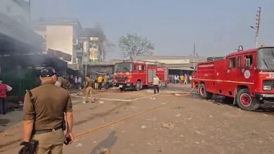 niranjanpur mandi mai aag