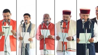 dehradun-uttarakhand-cabinet-expansion-khajan-das-madan-kaushik-pradeep-batra-bharat-chaudhary-ram-singh-kaida