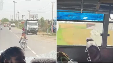 stone-pelting-at-gadarapur-roadways-bus udham singh nagar news