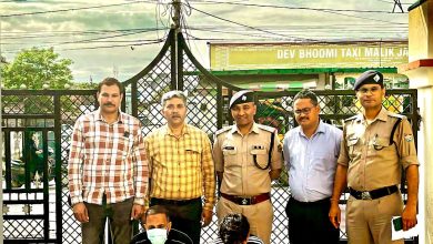 Jammu-kashmir mai uttarakhand STF ka operation