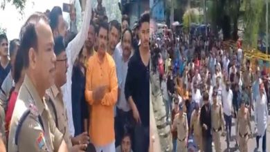 विशेष समुदाय के युवक पर लड़कियों का शोषण करने का आरोप, व्यापारियों ने किया बाजार बंद, कोतवाली का किया घेराव