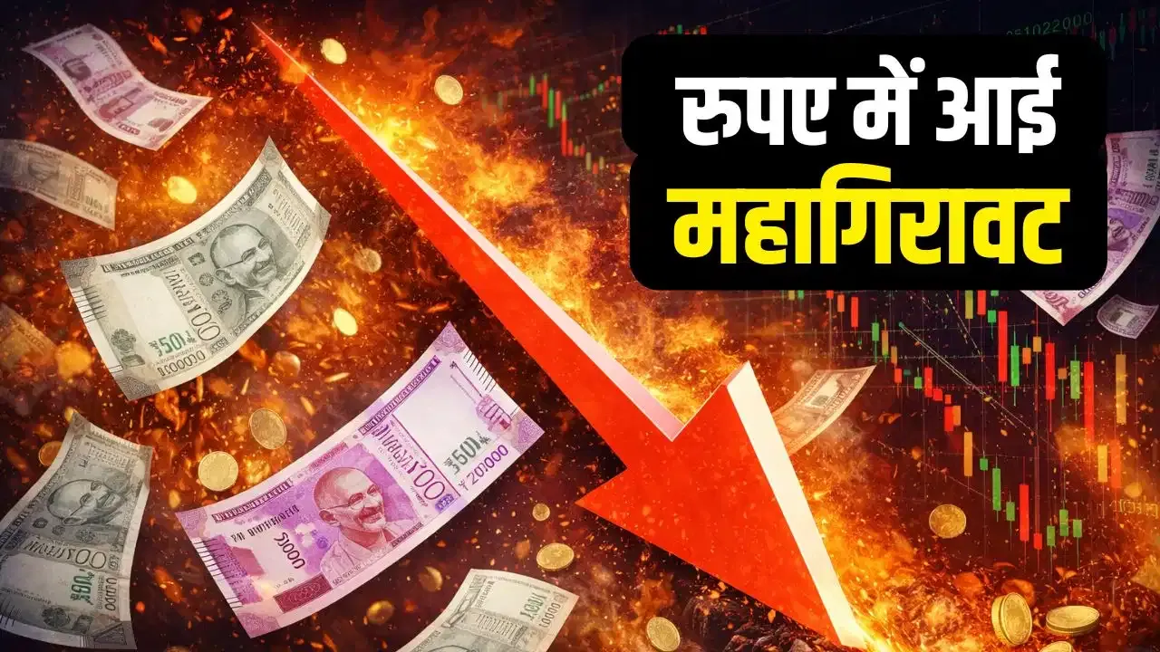 dollar-vs-rupee- rupee-vs-dollar-rupee-falls-record-low-95-27