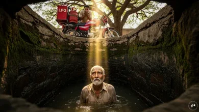 late lpg cylinder delivery save man's life