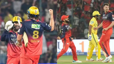 rcb-vs-csk Highlights POINTS TABLE POSITION