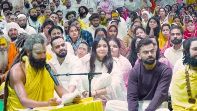 virat-kohli-anushka-sharma-at-vrindavan premanand-maharaj-ashram