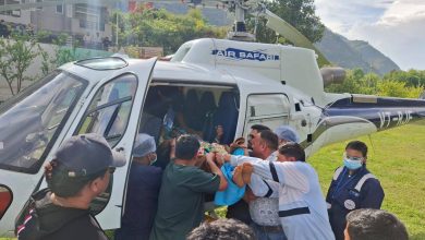 चारापत्ती काटने के दौरान पेड़ से गिरी महिला, हालत गंभीर, हेली सेवा से भिजवाया एम्स