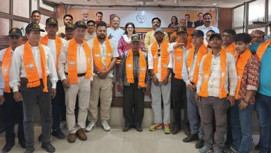 सीमांत क्षेत्र पूर्व सैनिकों ने ज्वाइन की BJP