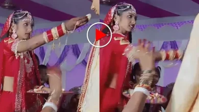bride-slaps-groom-after-he-refuses-to-eat-sweets-funny-rural-wedding-video-goes-viral