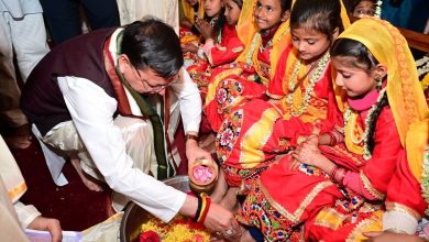 cm-dhami-almora-dhol-ashram