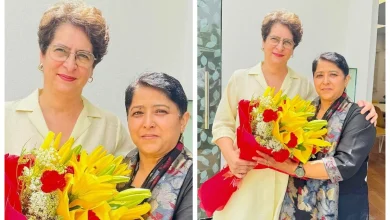 priyanka-gandhi meet jyoti rautela uttarakhand-election
