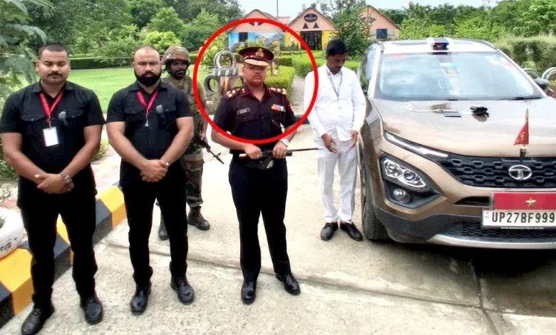ब्रिगेडियर की वर्दी और भाड़े के बाउंसर, 21 साल के नीट फेल आर्यन की कहानी सुन पुलिस भी हैरान shahjahanpur-21-year-old-youth-army-brigadier-exposed