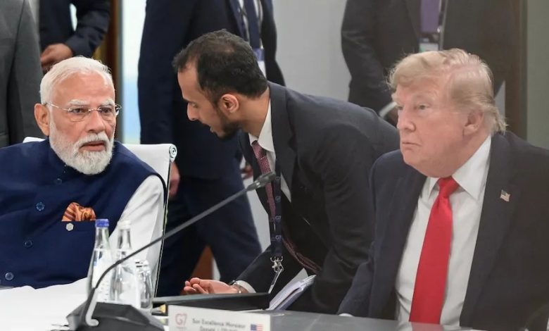 G-7 में PM Modi और ट्रंप की मुलाकात, क्या उठेगा भारतीयों की हत्या का मुद्दा? prime-minister-narendra-modi-with-us-president-donald-trump-G7 Summit