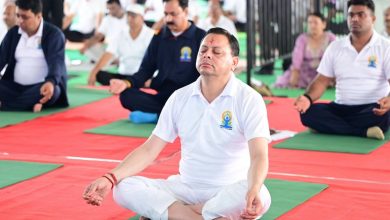 CM Dhami yoga banbasa