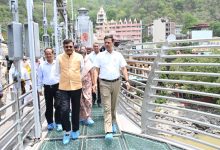 CS ने किया बजरंग सेतु और हिलांस हिमालयन भोजनालय का निरीक्षण