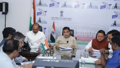 uttarakhand-road-projects-rs-7000-crore-approved-gadkari-dhami-meeting