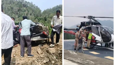 almora road-accident-alto-car-falls-into-deep-gorge