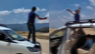 viral-reel-stunt-on-helipad-karnaprayag-chamoli