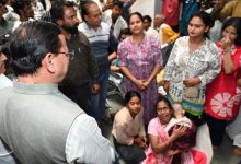 cm-dhami-arrives-surprise-inspection-of-transit-camp-in-rishikesh