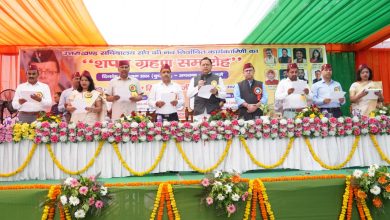 CM ने दिलाई सचिवालय संघ की नवनिर्वाचित कार्यकारिणी को शपथ, दी सुशासन की सीख cm dhami sachivalay