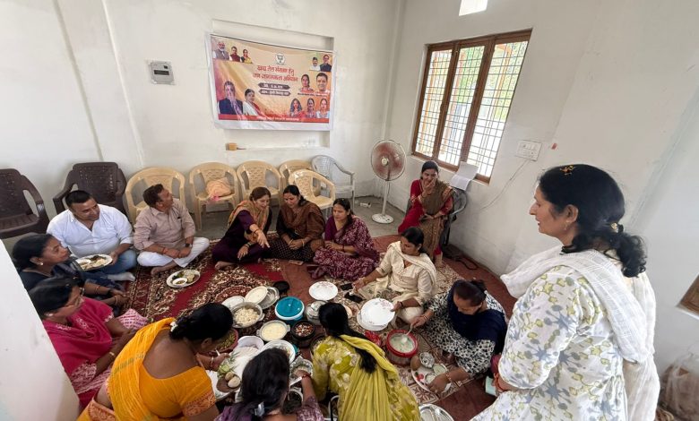 डोईवाला में खाद्य तेल संरक्षण अभियान, दीप्ती रावत ने जागरूकता का किया आह्वान deepti rawat bhardwaj