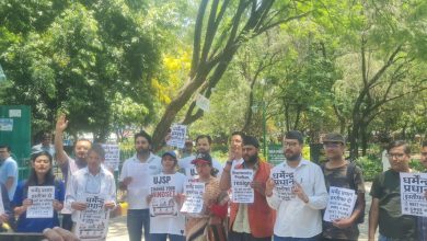 protest-in-dehradun-demanding-resignation-of-education-minister-dharmendra-pradhan