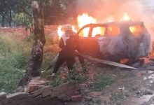 pilibhit-tourists-car-fire-in-dehradun