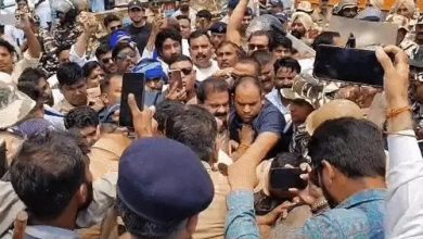 MLA Umesh Kumarclash with police in haridwar