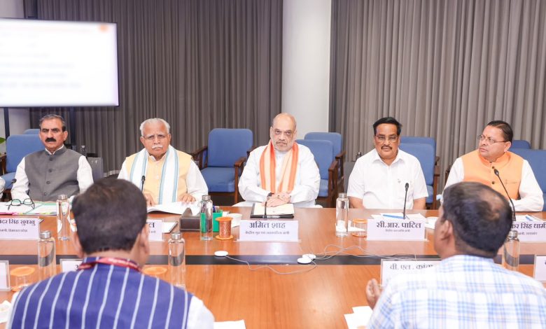 अमित शाह की बैठक में ऐतिहासिक फैसला, किशाऊ बांध परियोजना पर छह राज्यों में बनी सहमती amit shah