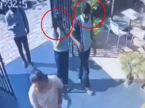 cafe video viral
