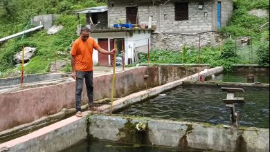 rudraprayag-trout-farming-dinesh-singh-choudhary-pm-matsya-sampada-yojana