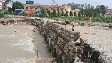 nanda-ki-chowki-bridge-washed-away-in-heavy-rain-dehradun