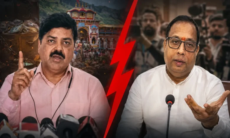 Badrinath-donation-theft-row-hemant-dwivedi-rganesh-godiyal