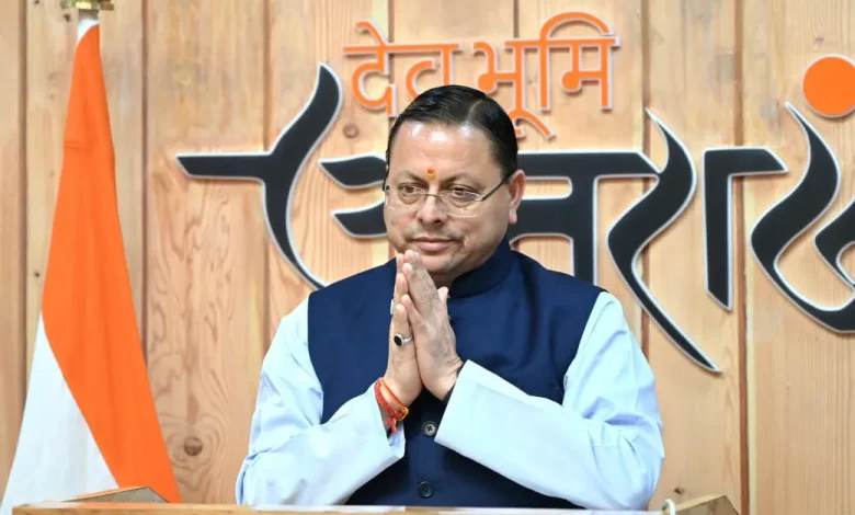 cm dhami new photo