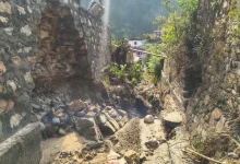 chamoli hospital-wall-collapses-doctor-death