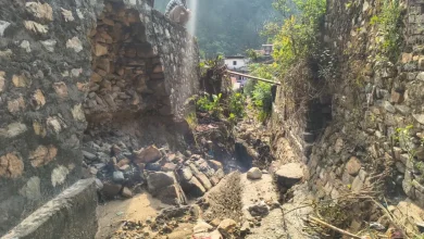 chamoli hospital-wall-collapses-doctor-death