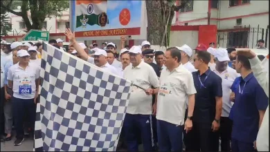 cm-pushkar-singh-dhami-flagged-off-the-run-for-kargil-heroes-marathon