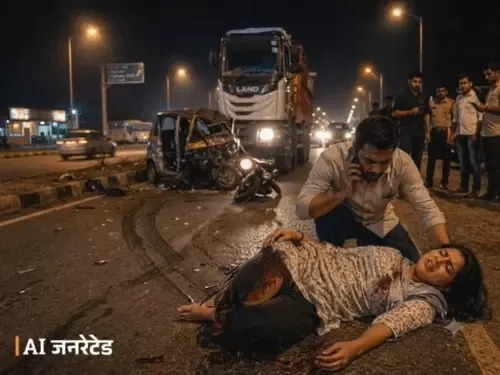 udham-singh-nagar-truck-firing woman shot