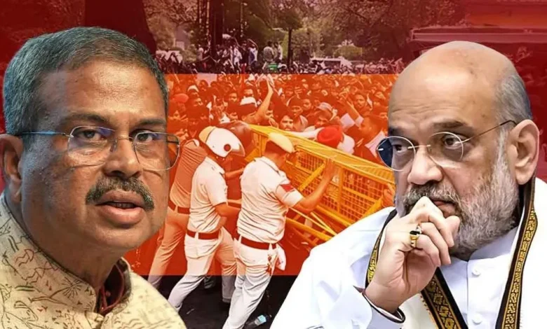national-dharmendra-pradhan-meets-amit-shah-amid-cjp-protest-