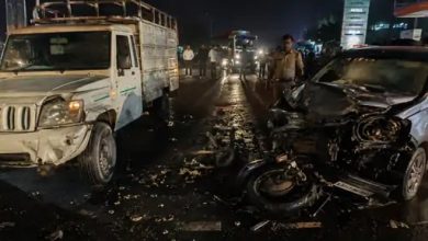 roorkeeharidwar- road-accident-bike-rider-dead-3-injured