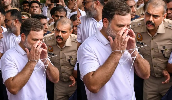 rahul-gandhi-protest-pm residence delhi-