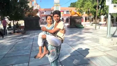 kanwar-yatra-2026-wife-carries-disabled-husband-180-km-haridwar-shiv-bhakt